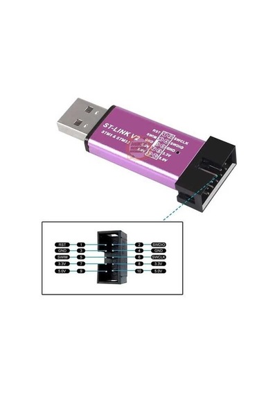 St-link V2 Mini Programlayıcı-stm32 Ve Stm8