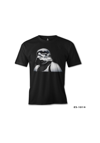Star Wars - Stormtrooper 2 Siyah Erkek Tshirt