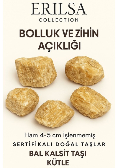 Sertifikalı Xxxl Ham Bal Kalsit Taşı Kütle Kristal Dekoratif Taş Bolluk Enerjisi Ruhsal Dinginlik