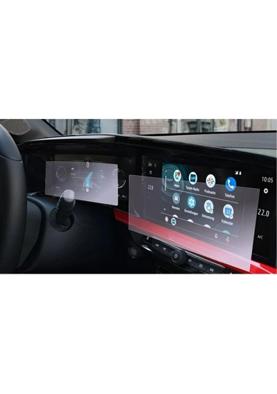 Opel Grandland Multimedya Ve Dijital Gösterge Esnek Nano Glass Ekran Koruyucu 2021 - 2023
