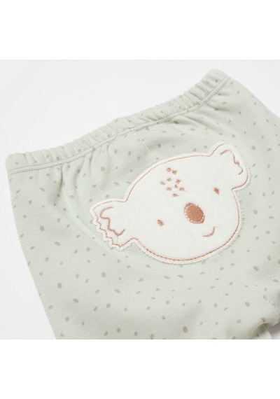 Biorganic Koala Jungle Patikli Bebek Pantolonu 57888 Mint