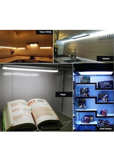 220 Volt 4014 Çubuk Led Gün Işığı 3000-3200k-şeffaf Cam 50 Cm Kasalı Dim Edilebilir Bar Led 220v