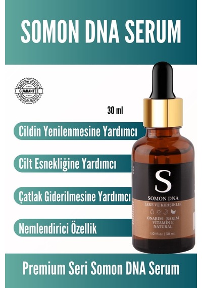 Somon Dna Serum - Leke & Yaşlanma Karşıtı, Onarım, Bakım Cilt Yüz Bakım Serumu