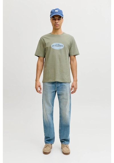 Jack & Jones Jorcatskılls Front Baskılı Erkek Tişört Bisiklet Yaka Kısa Kollu Açık Yeşil Jack & Jones Jorcatskılls Front Baskılı Erkek Tişört Bisiklet Yaka Kısa Kollu Açık Yeşil