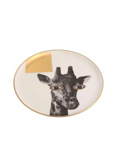 Porland Wild Life Giraffe Düz Tabak 20 Cm 04alm005130