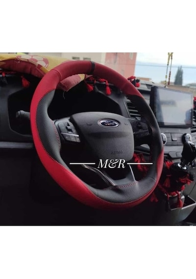 Ford Transit Özel Kombin Deri Simit Kılıf Siyah