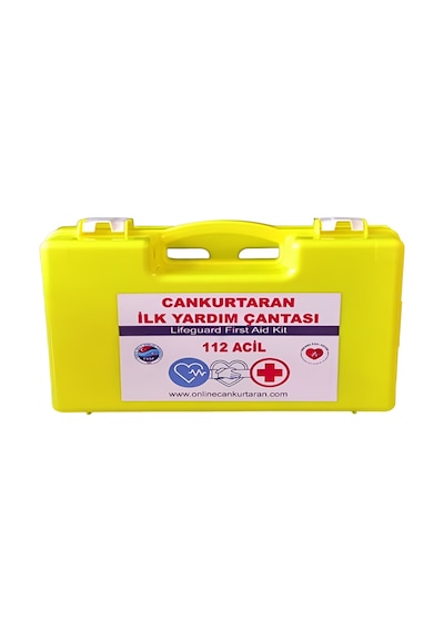 Cankurtaran İlk Yardım Çantası Abs Tssf Yönetmeliğene Uygun Sarı