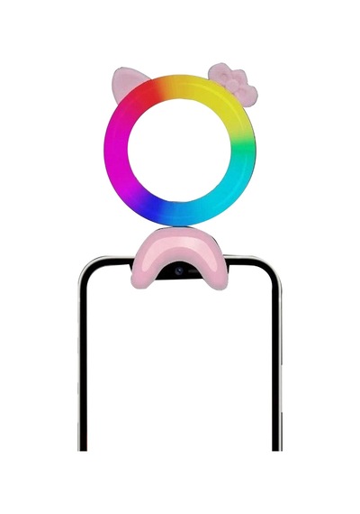 Rgb Led Q18 Led Telefon Üstü Mini Ringlight