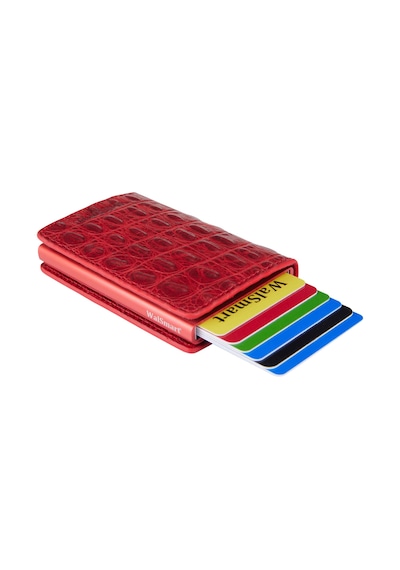 WalSmart Book Croco Akıllı Mekanizmalı Deri Cüzdan