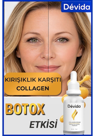 Devida Dolgunlaştırıcı Etkili Göz Çevresi ve Kaz Ayağı İçin Kolajen Vega Series A230 30 ML