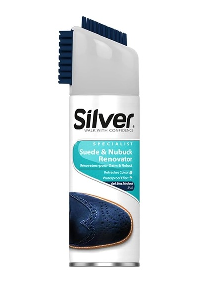 Silver Süet Ve Nubuk Yenileyici Sprey Boya Su Itici Etkili Lacivert 200ml