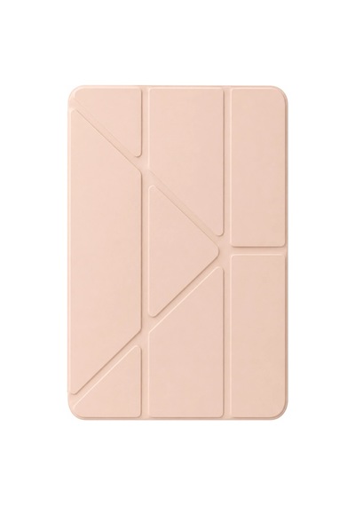 Apple İpad Air 11 2026 Mera Kalemlikli Tablet Kılıfı - Pembe Arka Kapak
