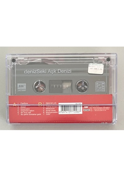 Deniz Seki Aşk Denizi Kaset Orjinal Dönem Baskı