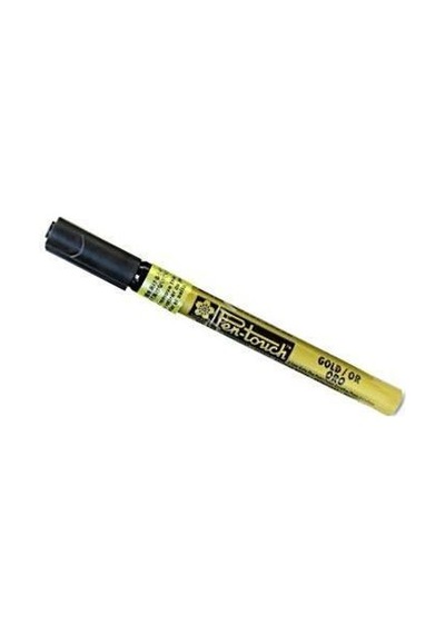Sakura Pen-Touch Extra Fine Permanent Kalem Altın 0.7 Mm