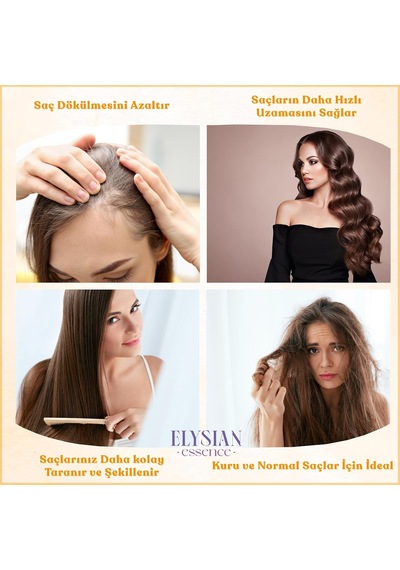 Organik Argan & Keratin Sıvı Saç Kremi Durulanmayan, Dökülme Karşıtı, Onarıcı Ve Dolgunlaştırıcı Bakım Spreyi 150 Ml