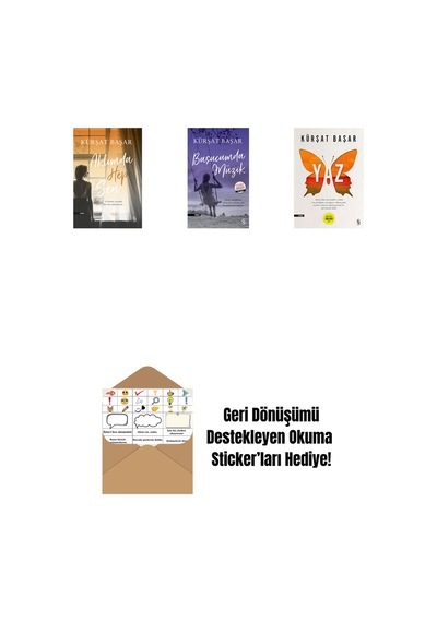 Aklımda Hep Sen + Başucumda Müzik Midi Boy + Yaz + Okuma Sticker'ları