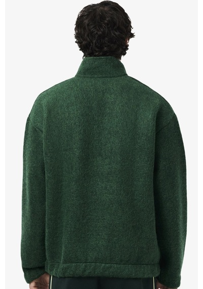 Lacoste Loose Fit 1/4 Zip Men's Cotton Sweatshirt Erkek Bol Kesim Dik Yaka 1/4 Fermuar Sweatshirt Yeşil Yeşil Lacoste Loose Fit 1/4 Zip Men's Cotton Sweatshirt Erkek Bol Kesim Dik Yaka 1/4 Fermuar Sweatshirt Yeşil Yeşil