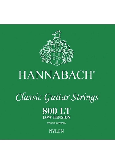 Hannabach 800lt Klasik Gitar Teli Low Tension Yeni Başlayanla