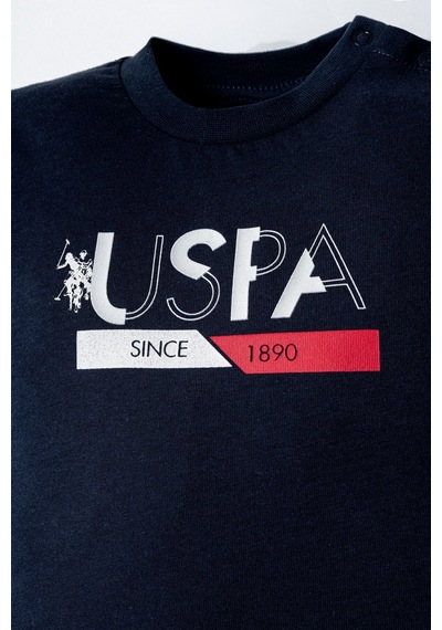 U.s. Polo Assn. Erkek Bebek Lacivert Şort Takım Lacivert