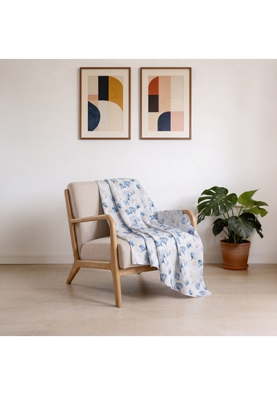 Aryıldız Home Ginko Tek Kişilik %100 Pamuk Pike 150x220 Cm Renkli