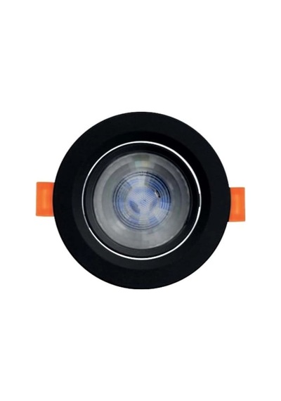Horoz Nora-5 5w 6400k Siyah Kasa Led Armatür Çok Renkli