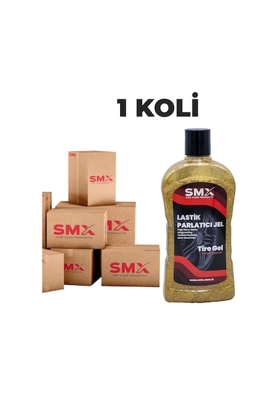 Simli Jel Lastik Parlatıcı 500ml 1koli 16 Adet