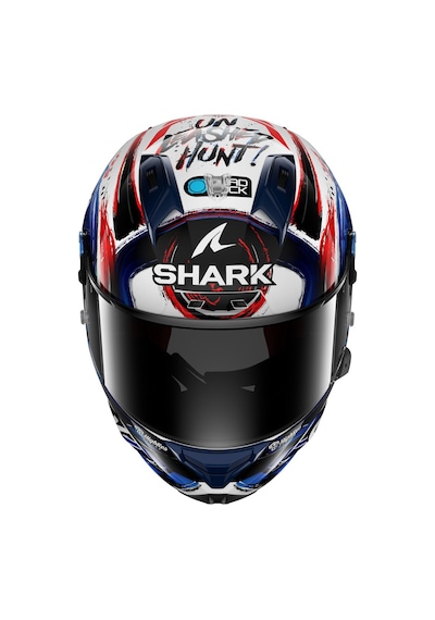 Shark Aeron Gp Fım Zarco Signature Kapalı Kask Mavi Siyah