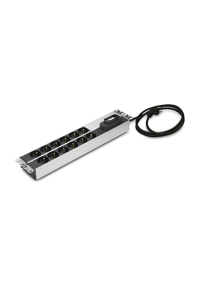 Dorax 12'Li Schuko 19" Grup Priz 16A Sigorta Korumalı (Pdu)