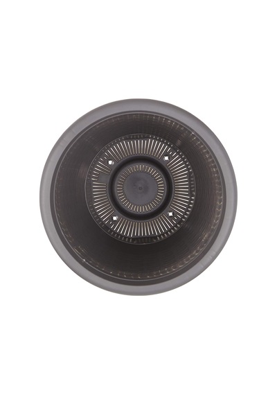 Tr Hs02 Hasır Saksı Tabaklı 25cm, 6 Litre Antrasit Diğer