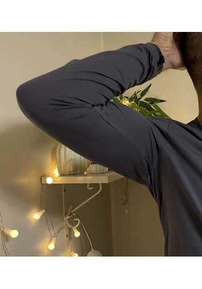 Betimoda Erkek Slim Fit Dar Kesim Bisiklet Yaka Uzun Kol Pamuklu Tişört