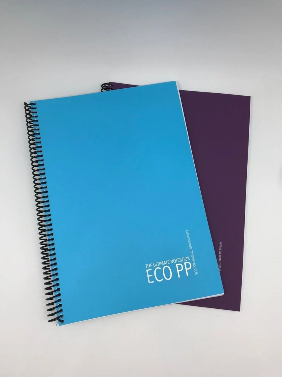 Eko Pp Spiralli Pp Kapak Defter A4 100 Yaprak Çizgili 2'li Mavi-mor