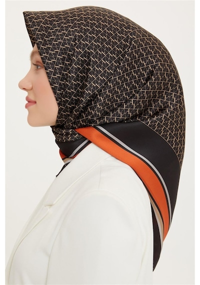 Armine İpek Eşarp Nostalji - 8724-36 Twill - 8128-21