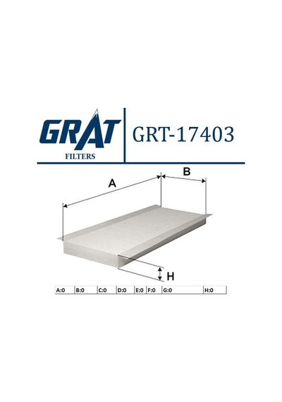 GRAT 17403 Polen Filtresi Transit V184 00-