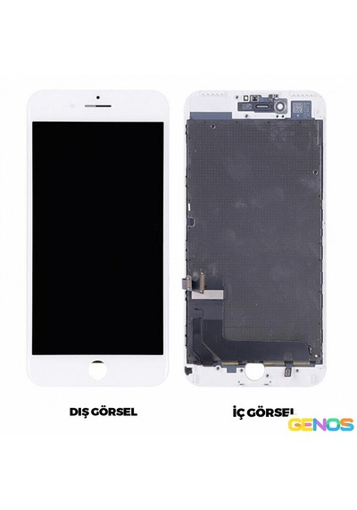 Apple Uyumlu iPhone 8 Plus Aaa Kalite Lcd+dokunmatik+çıtalı Beyaz Sn808801
