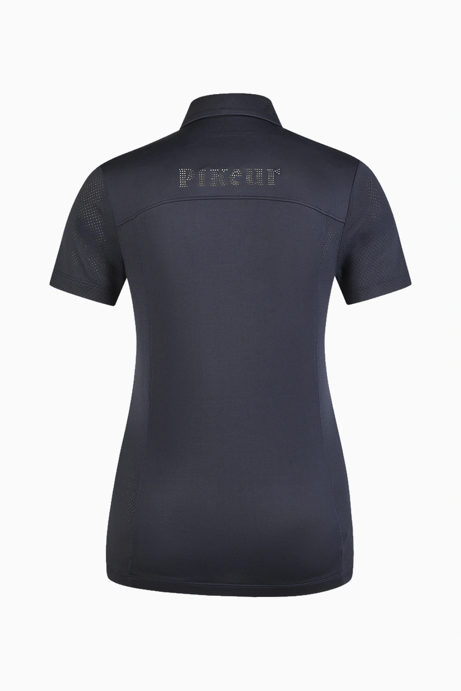 Pikeur Polo Shirt 1236 Lüks Fonksiyonel Spor Kadın Tişört Lacivert