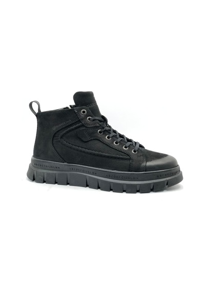 Hammer Jack 102-24865-m Derry Deri Casual Erkek Bot Siyah
