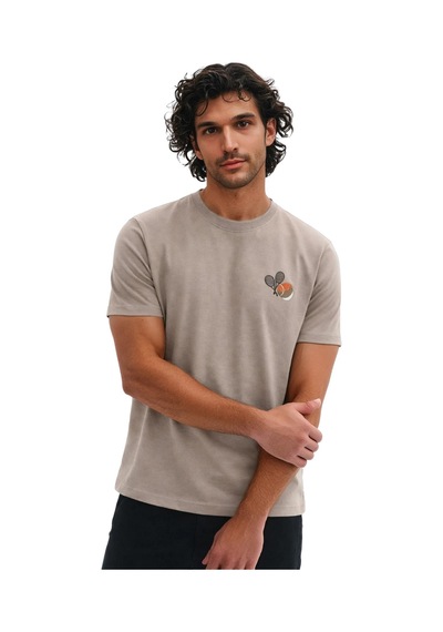 Arma Ar-ma Erkek Bisiklet Yaka Tişört Resim Baskili Örme Kumaş Regular Fit %100 Pamuk 30/2 Süprem Y31344448302 Gri-bej G8 Arma Ar-ma Erkek Bisiklet Yaka Tişört Resim Baskili Örme Kumaş Regular Fit %100 Pamuk 30/2 Süprem Y31344448302 Gri-bej G8