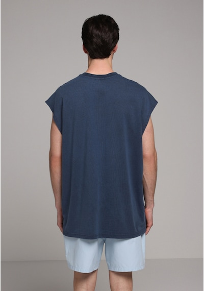 Colin's Colins Oversize Fit Erkek Mavi Atlet Cl1080568 Q1.v2 Inv İndigo