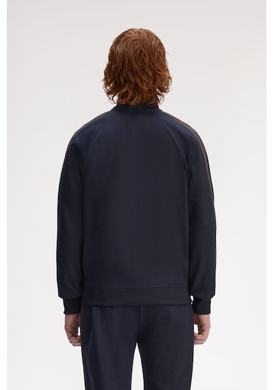 Fred Perry J5557 Contrast Tape Track Erkek Ceket Lacivert