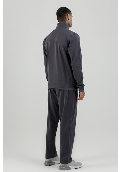 Airlife Sportswear Tam Boy Fermuarlı Erkek Dik Yakalı Eşofman Takımı Titanyum Antrasit