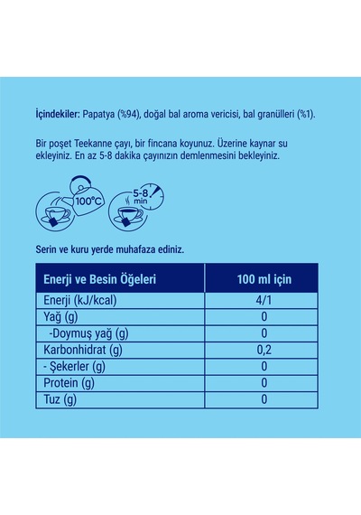 Teekanne Papatya Ve Ballı Bitki Çayı