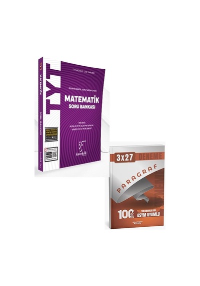 2027 Karekök 2027 Tyt Matematik Soru Bankası+anla Kazan Paragraf Deneme