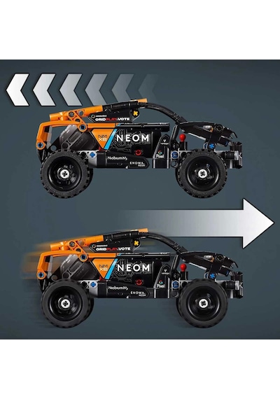 Technic Neom Mclaren Extreme E Race Car Parçalı Yapı Oyuncağı 42166