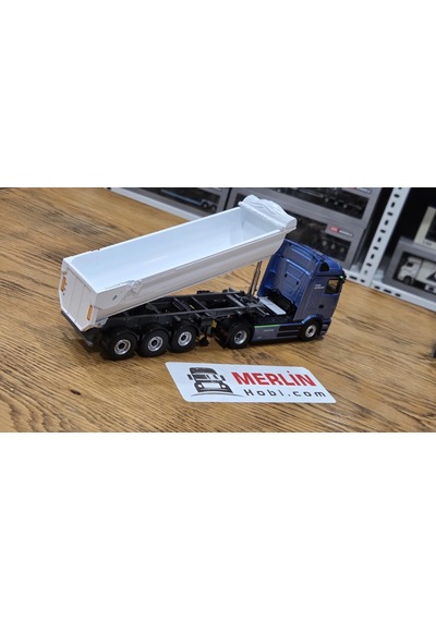 1/43 Mercedes Benz Eactros + Damper Dorse Beyaz İle Eligor Prokabin Mp6