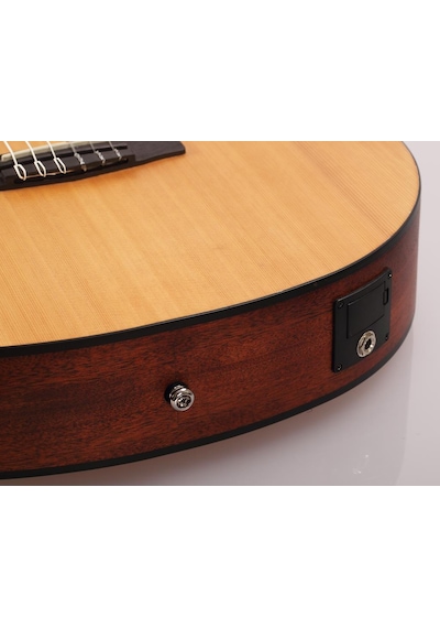 Cort Cec1 Op Elektro Klasik Gitar Kılıf + Askı + Jak + Pena