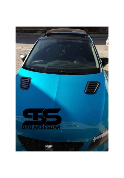Seat Leon Mk3 Uyumlu Piano Black Kaput Üstü Havalandırma Izgarası