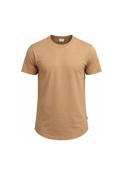 Plus Scorpion Erkek Slim Fit Basic Tişört Esnek, Terletmeyen Pike Dokulu Kumaş Taş