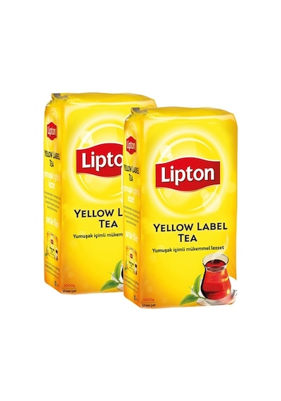Lipton Yellow Label Dökme Çay 2 x 1 KG