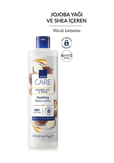 Care Jojoba Yağı Ve Shea İçeren Vücut Losyonu 400ml İkili Paket