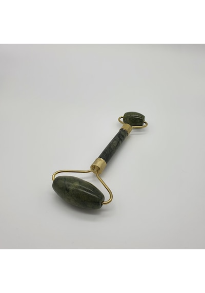 Yeşim Taşı Gua Sha Yüz Masaj Roller Yeşil